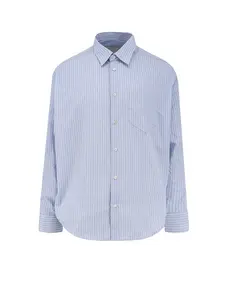 Ami Alexandre Mattiussi Striped Cotton Shirt
