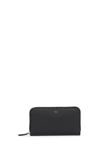 FENDI Black Selleria Zip-Around Wallet