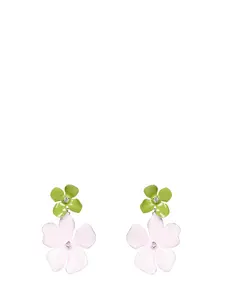 MARNI Enameled Flowers Dangle Earrings