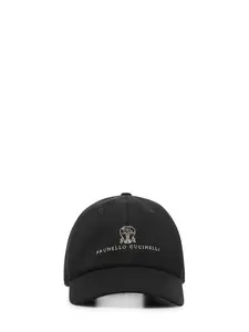 Brunello Cucinelli Cotton baseball cap with embroidered logo