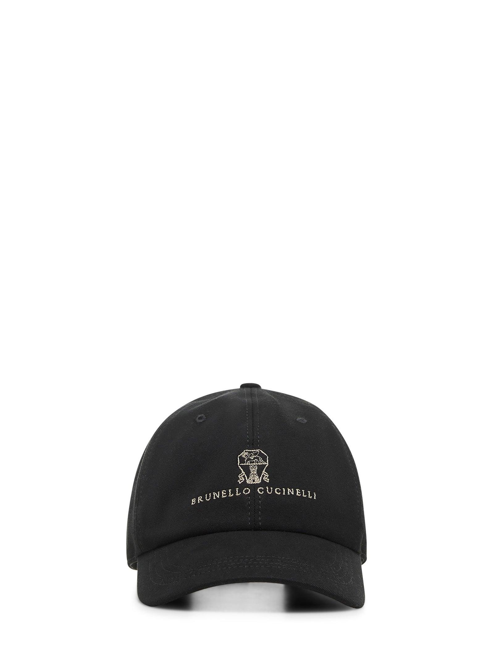 Brunello Cucinelli Cotton baseball cap with embroidered logo