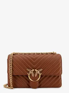 PINKO Love Bag One quilted leather crossbody bag