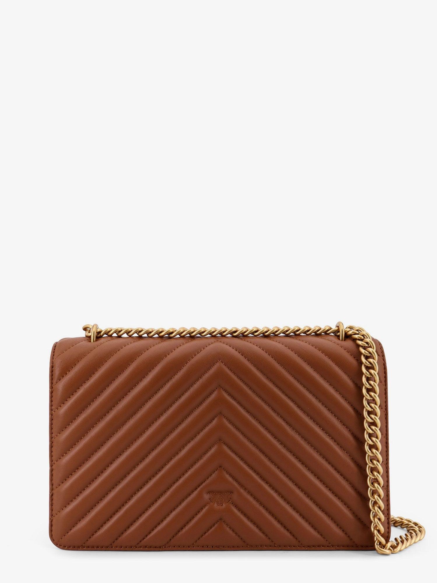 PINKO Love Bag One quilted leather crossbody bag