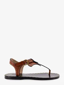 Joonya Flat Leather Sandals by Isabel Marant