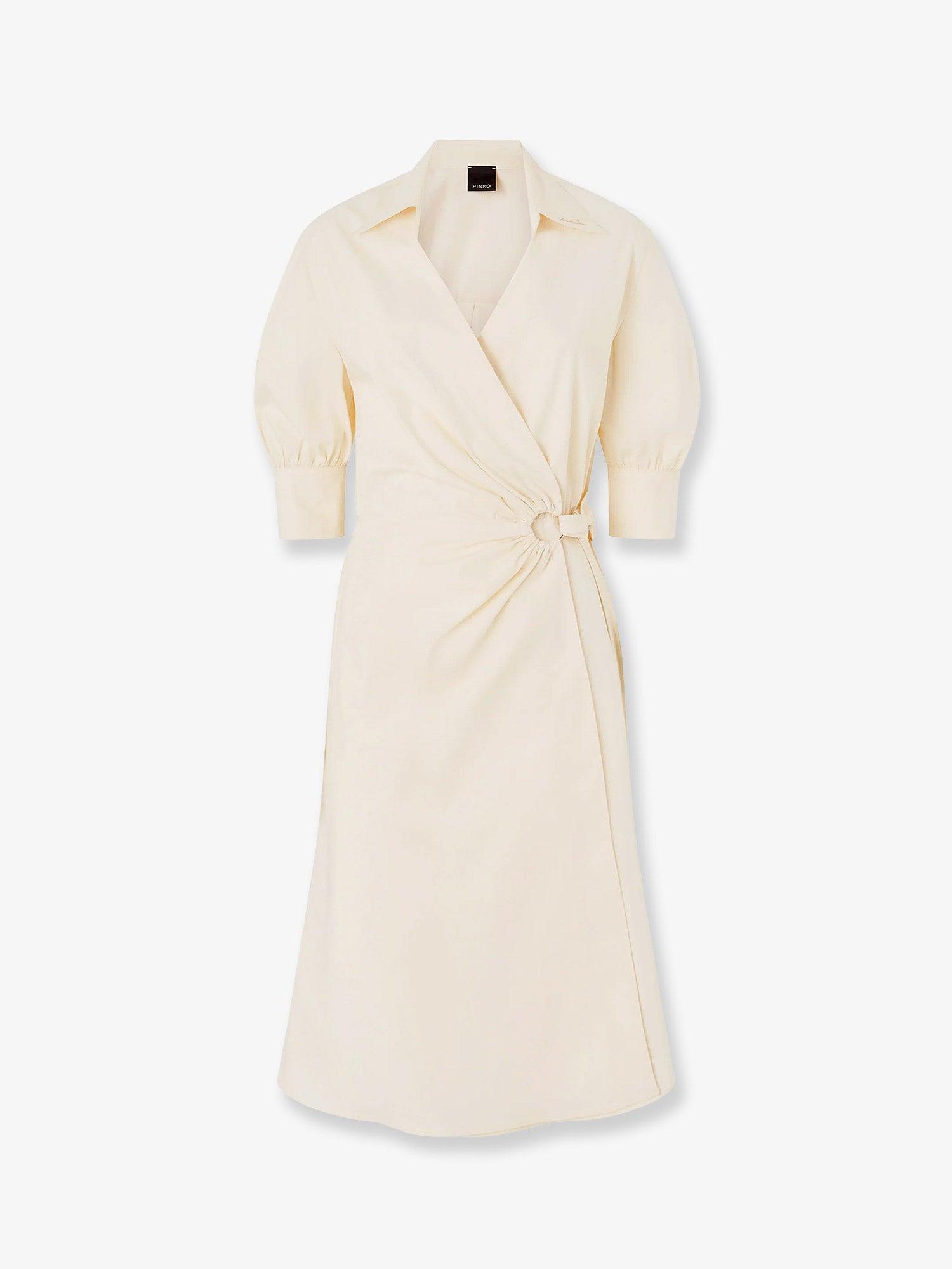 PINKO Aline Stretch Cotton Dress