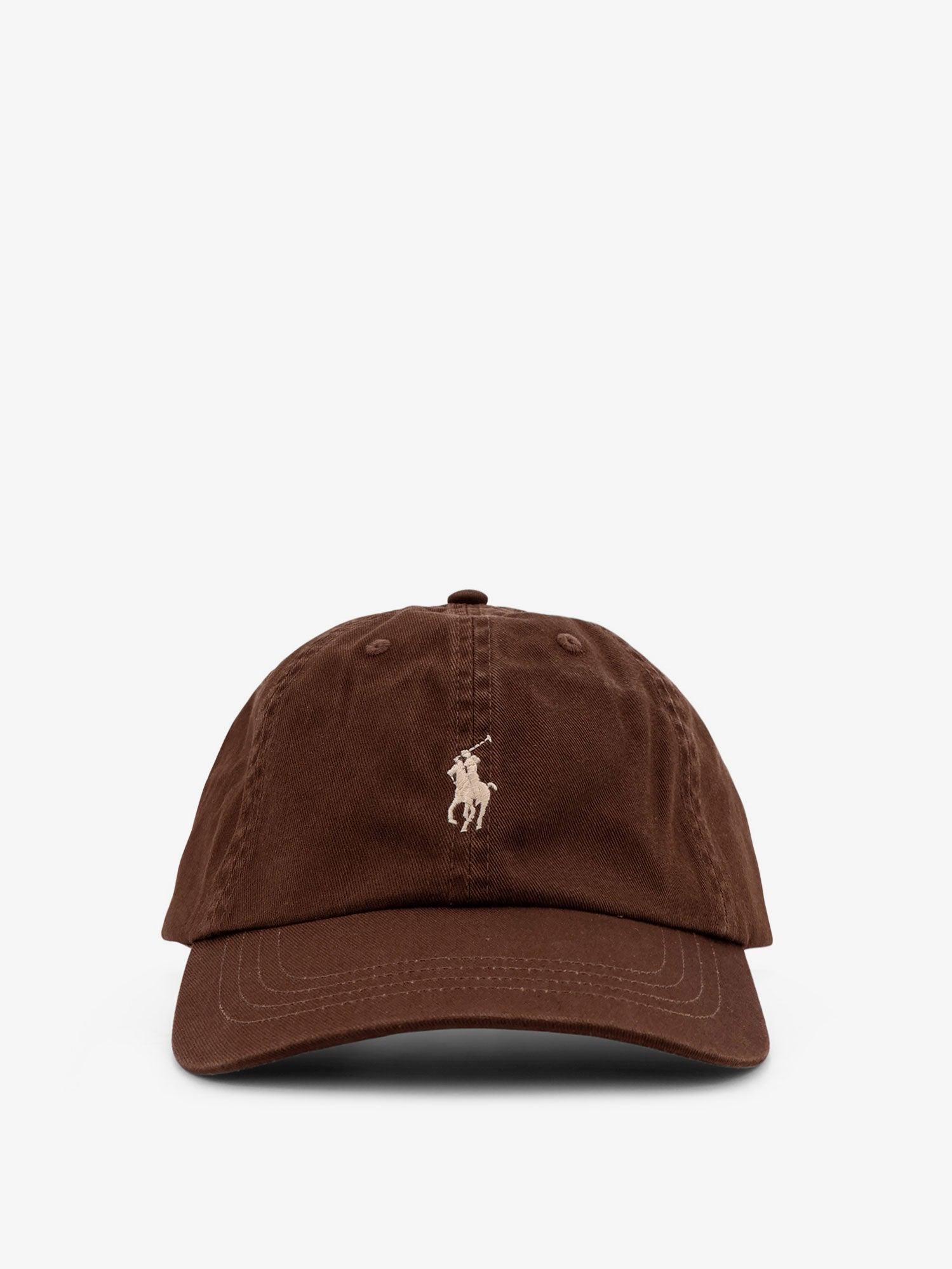 POLO RALPH LAUREN Cotton hat with embroidered logo on the front