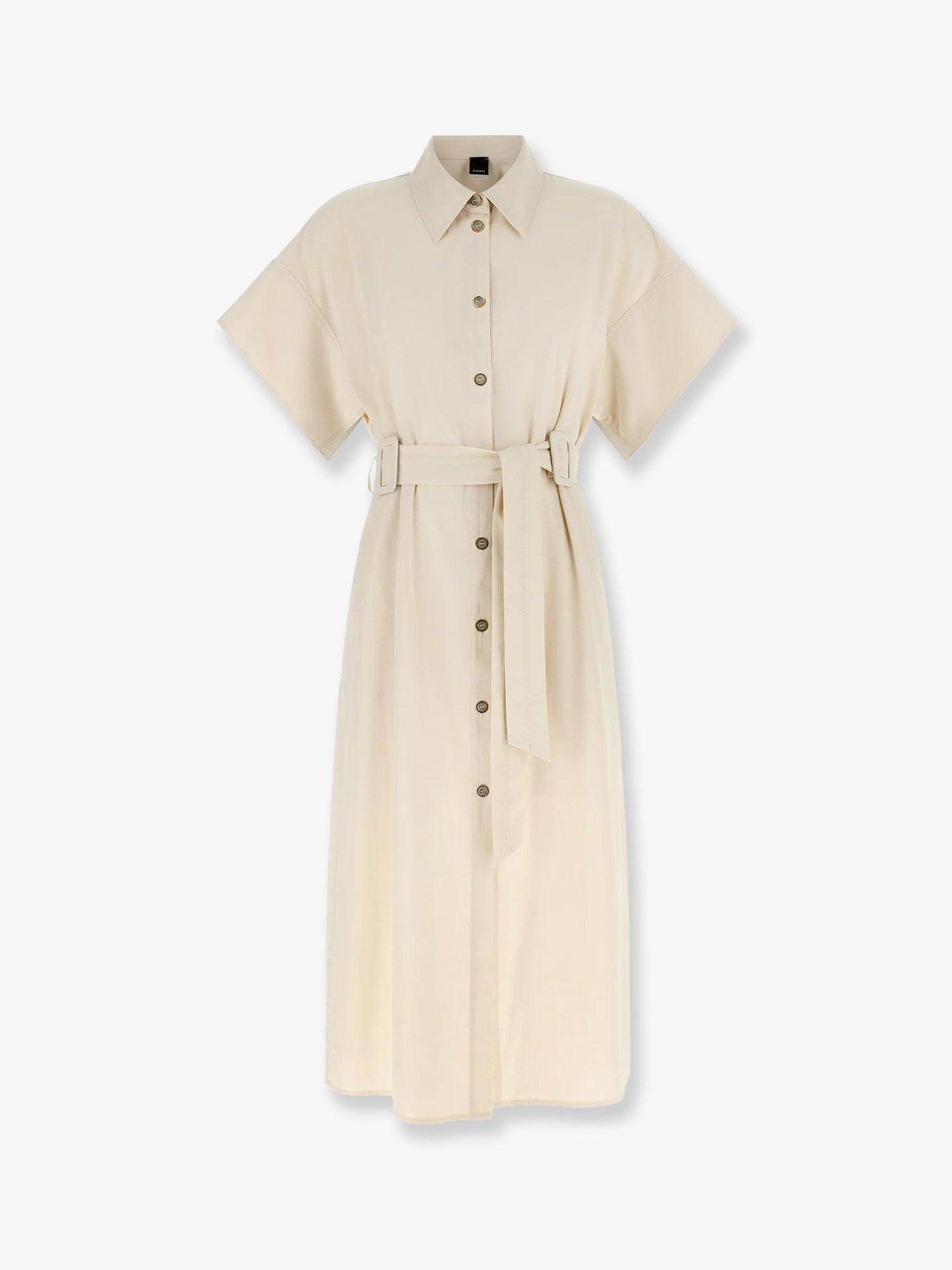 PINKO Alesha Chemisier Cotton Dress