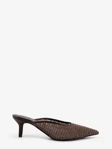 Brunello Cucinelli Leather sandals with Monili detail