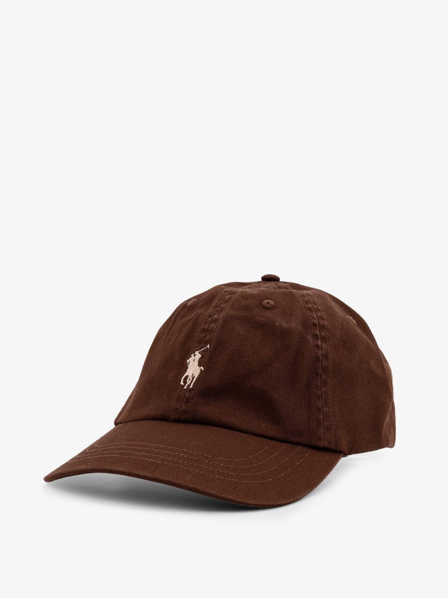 POLO RALPH LAUREN Cotton hat with embroidered logo on the front