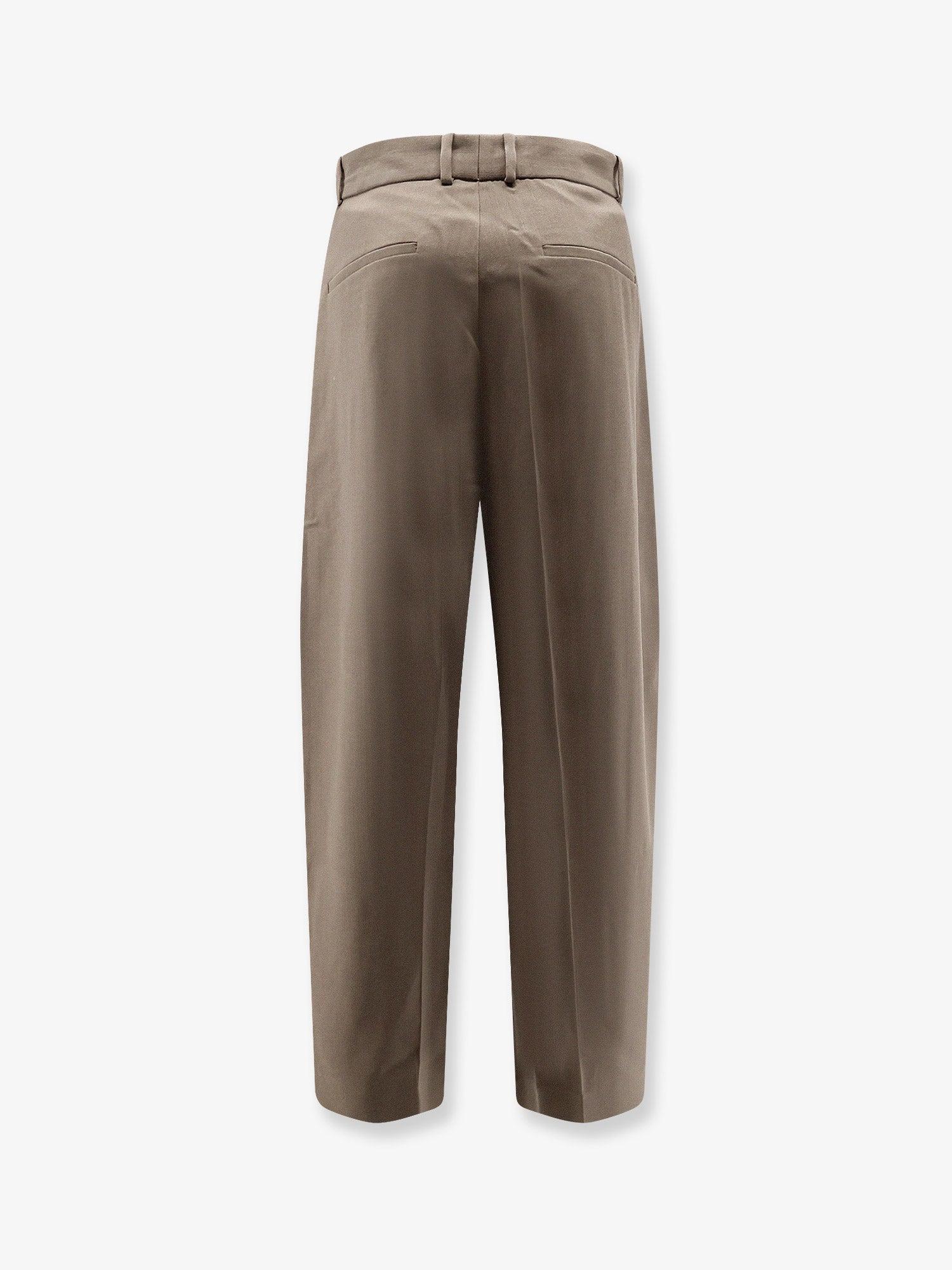 STUDIO NICHOLSON Oversized Wool Blend Trousers
