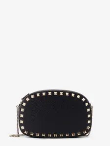 Rockstud Valentino Garavani mini leather crossbody bag - VALENTINO GARAVANI
