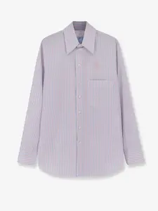 SEAFARER Kim Striped Cotton Shirt
