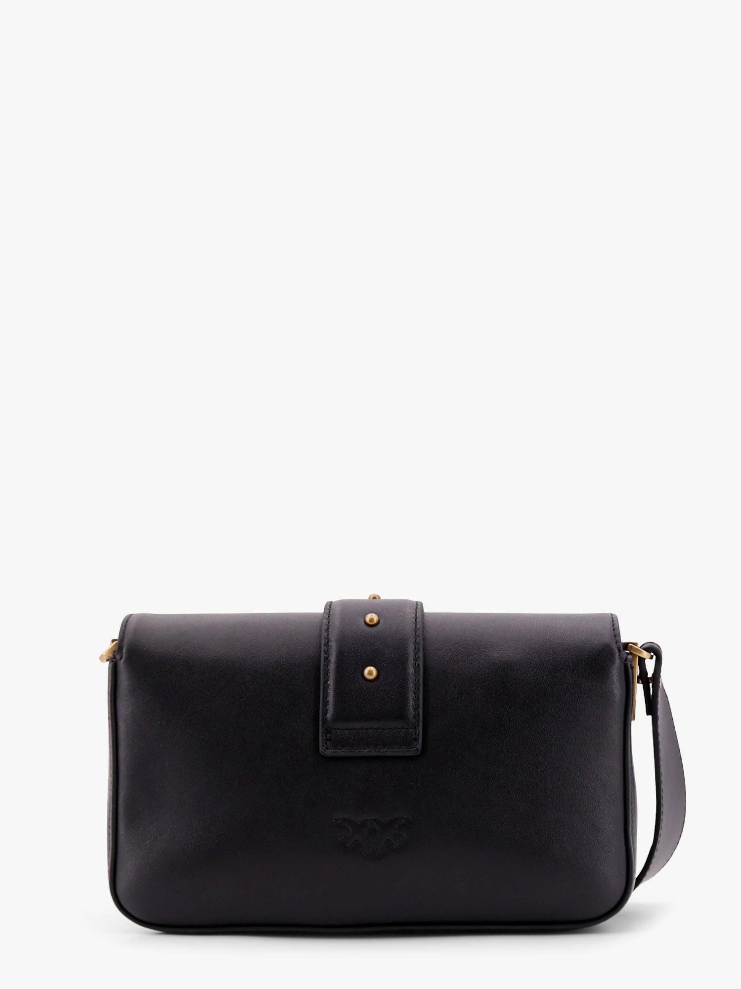 PINKO Mini Love Bag Leather Crossbody Bag