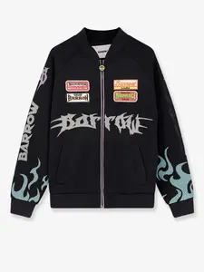 BARROW Nylon and Mesh Bomber