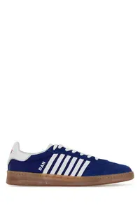 DSQUARED2 Blue Fabric Boxer Sneakers