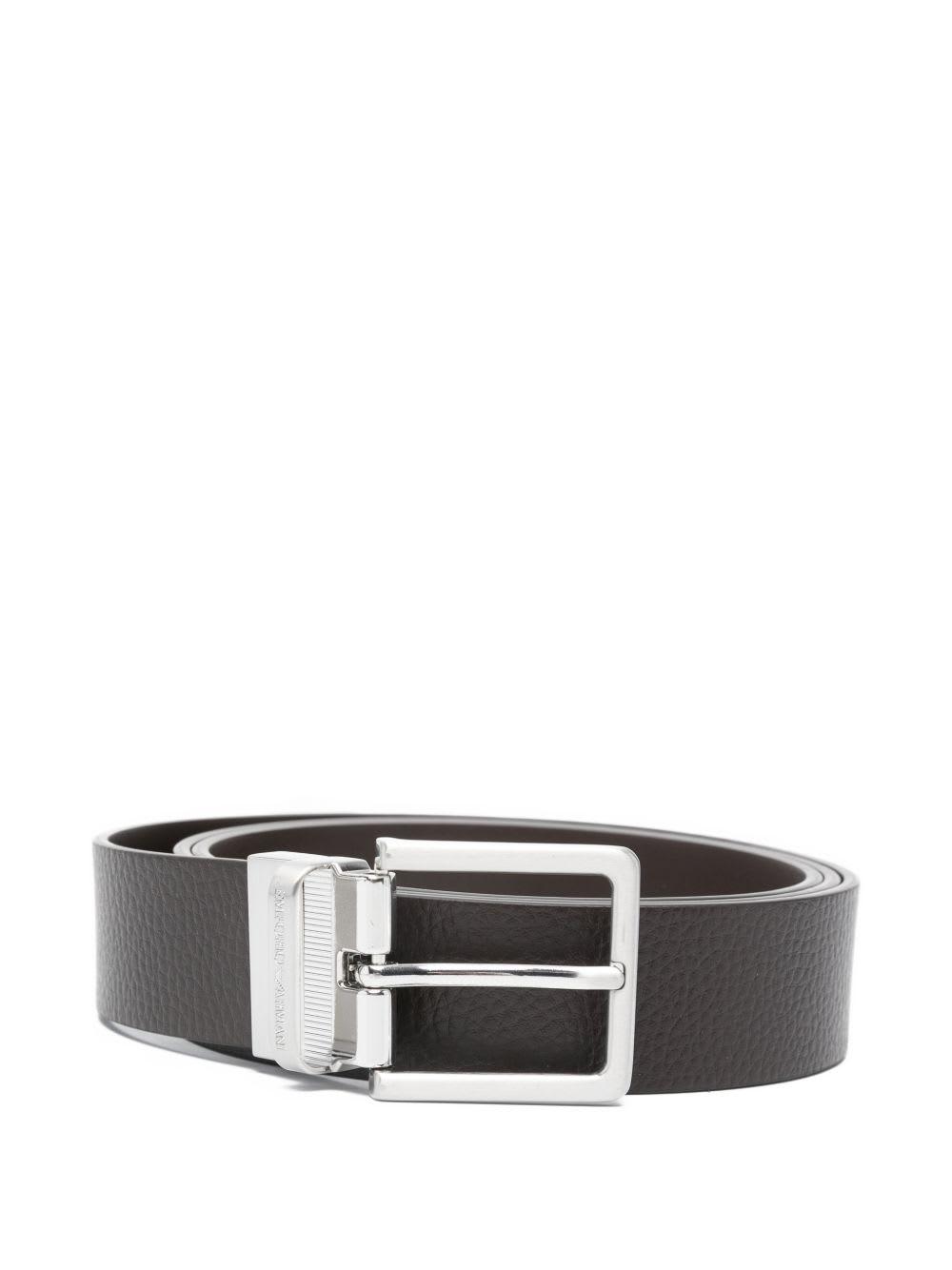 Emporio Armani Leather Belt