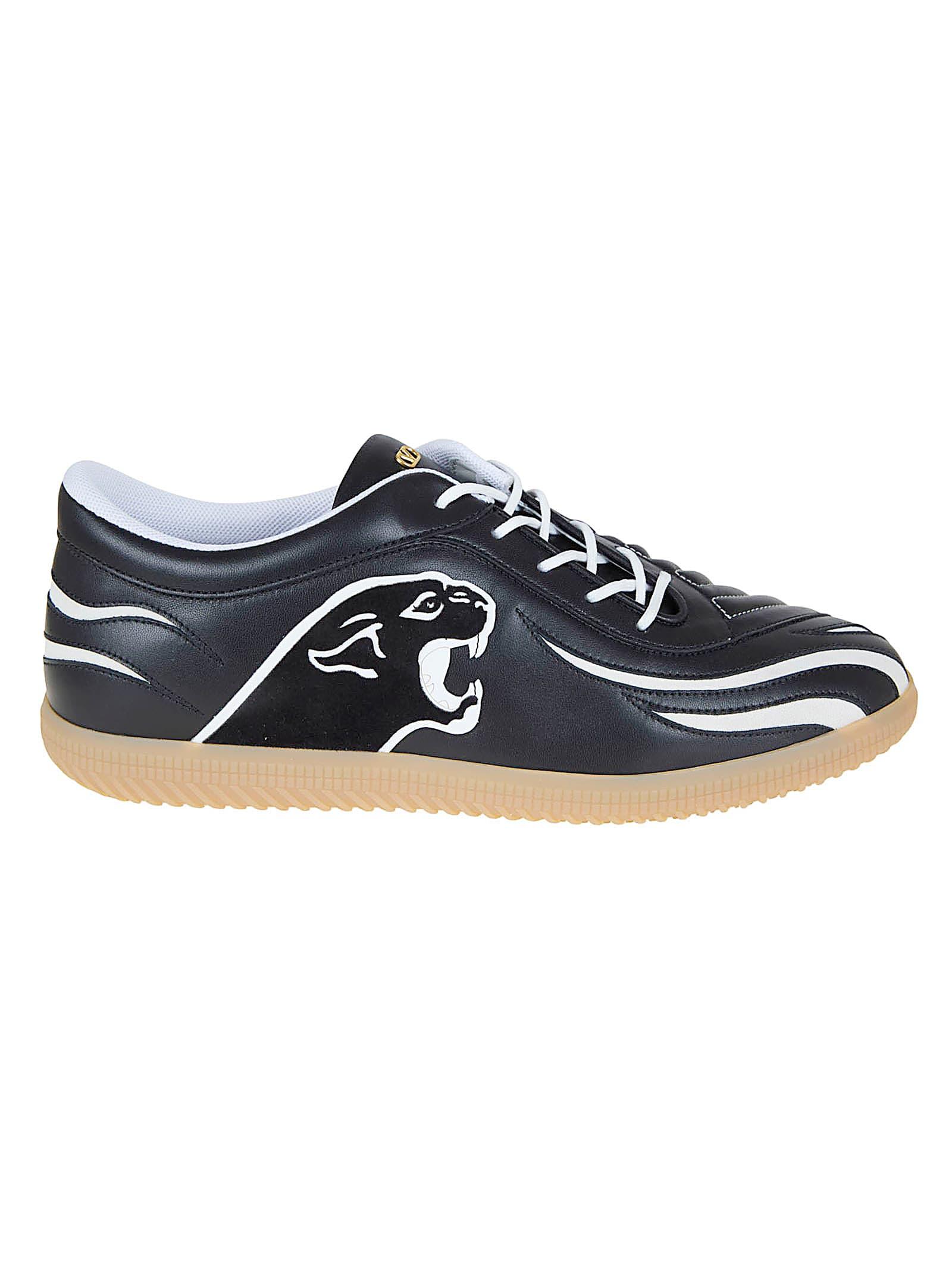 Valentino Garavani Sneaker Kicky Nappa/Patch Panther Flame Crosta Rs