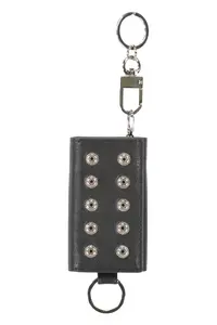 DIESEL Elegant Black Keychain, Durable And Practical