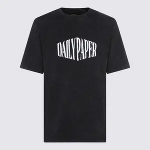 Daily Paper Black Cotton T-shirt