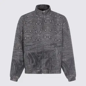 Daily Paper Denim Snake Track Casual Jacket