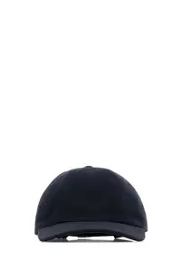 Gucci Navy Blue Cotton Baseball Cap