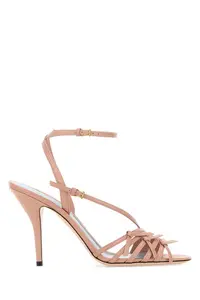 Valentino Garavani Pink Nappa Leather Nodine Sandals