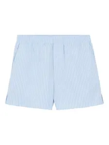 Ami Alexandre Mattiussi Striped Cotton Shorts