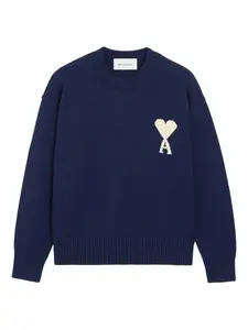 Ami Alexandre Mattiussi Wool Blend Sweater