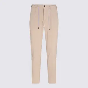 Eleventy Beige Cotton Pants