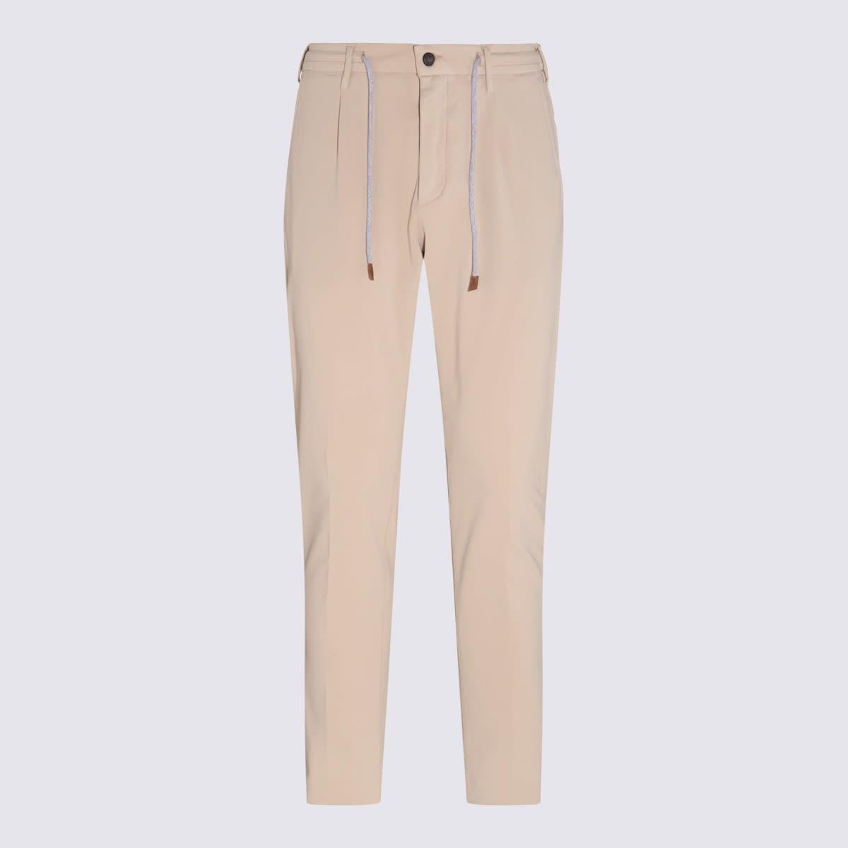 Eleventy Beige Cotton Pants
