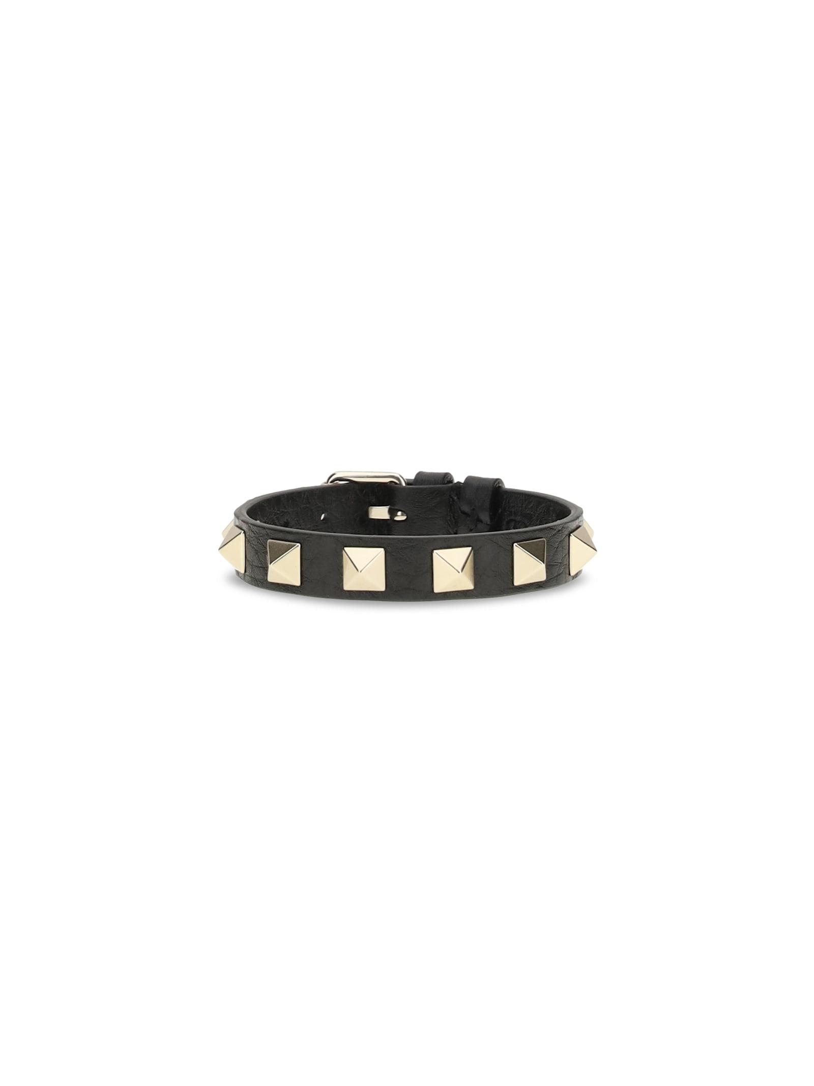 Valentino Garavani Studded Leather Bracelet