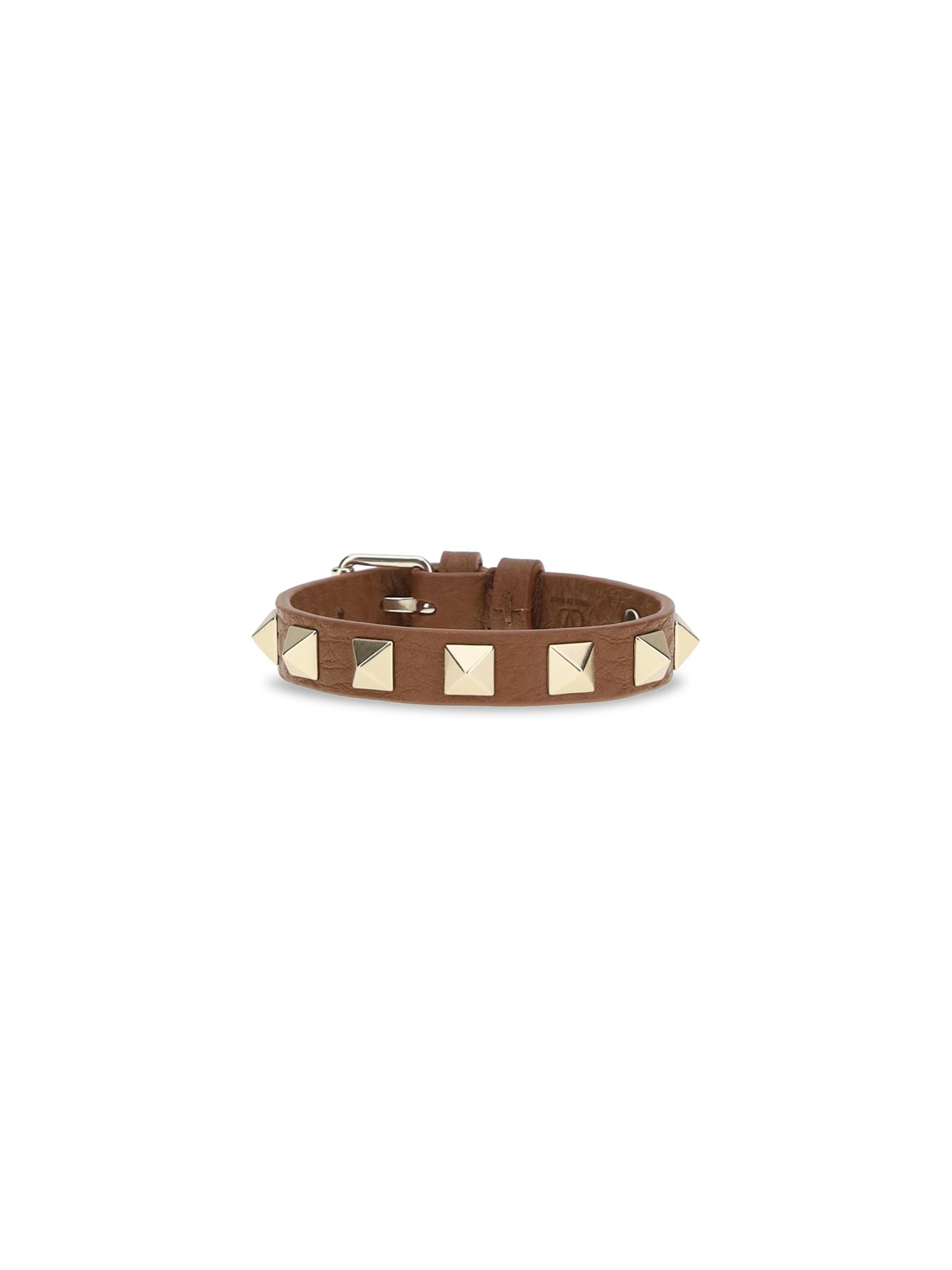 Valentino Garavani Studded Leather Bracelet