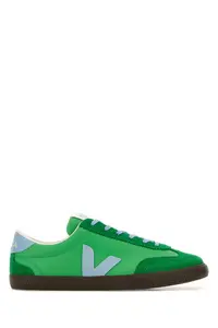 Veja Grass Green Leather Volley O.t. Sneakers
