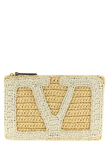 Valentino Garavani Viva Superstar Crochet Clutch Bag