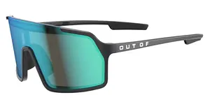 Out Of Bot 3 - Black / White / Irid Green Sunglasses