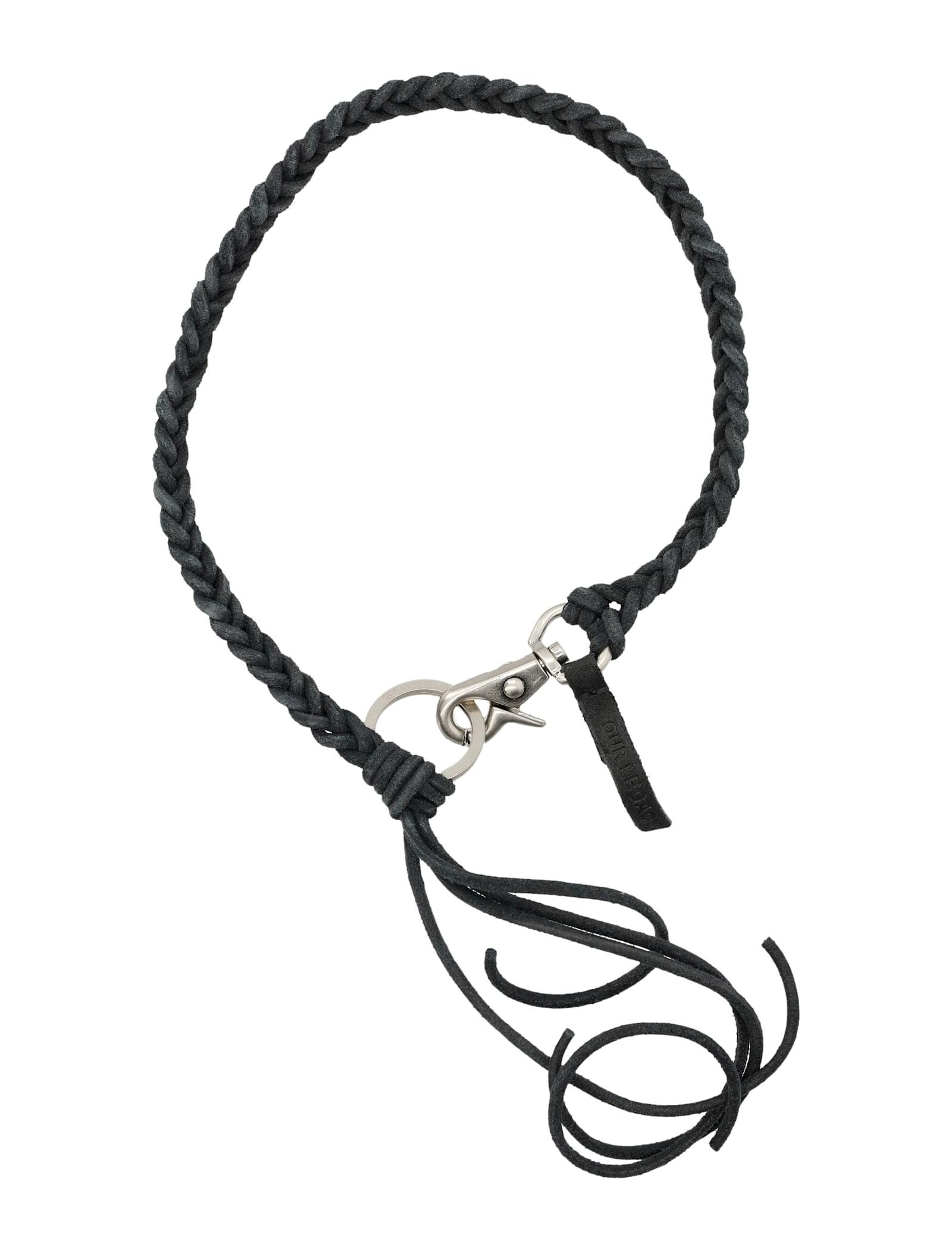 OUR LEGACY Black Braided Ladon Necklace