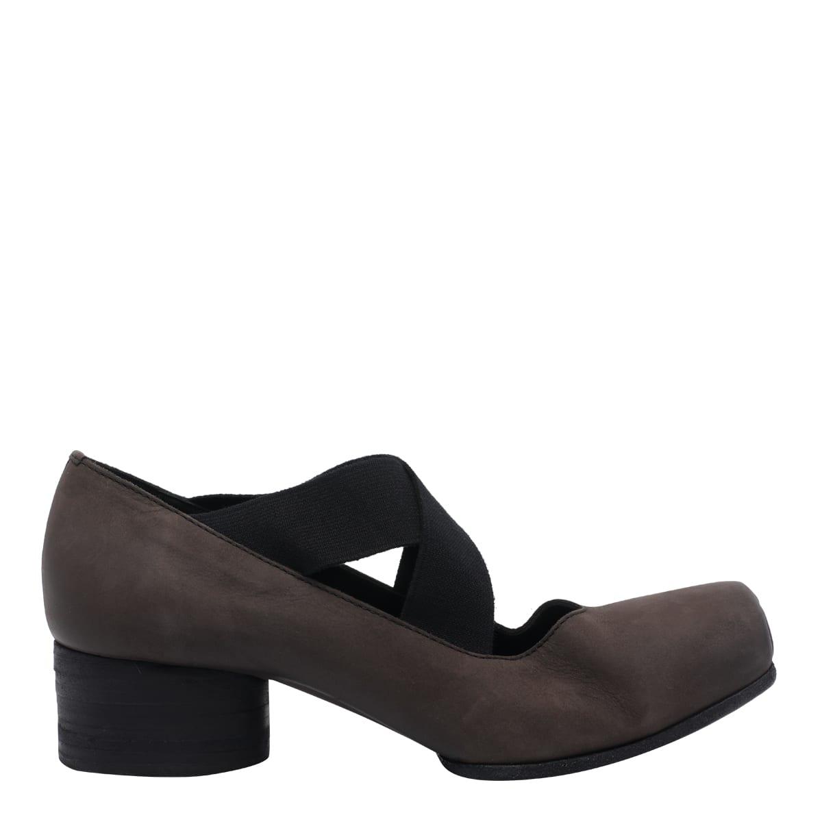 Uma Wang Leather Ballerina and High Ballets Pumps