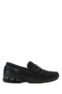New Balance Black Mesh Loafers