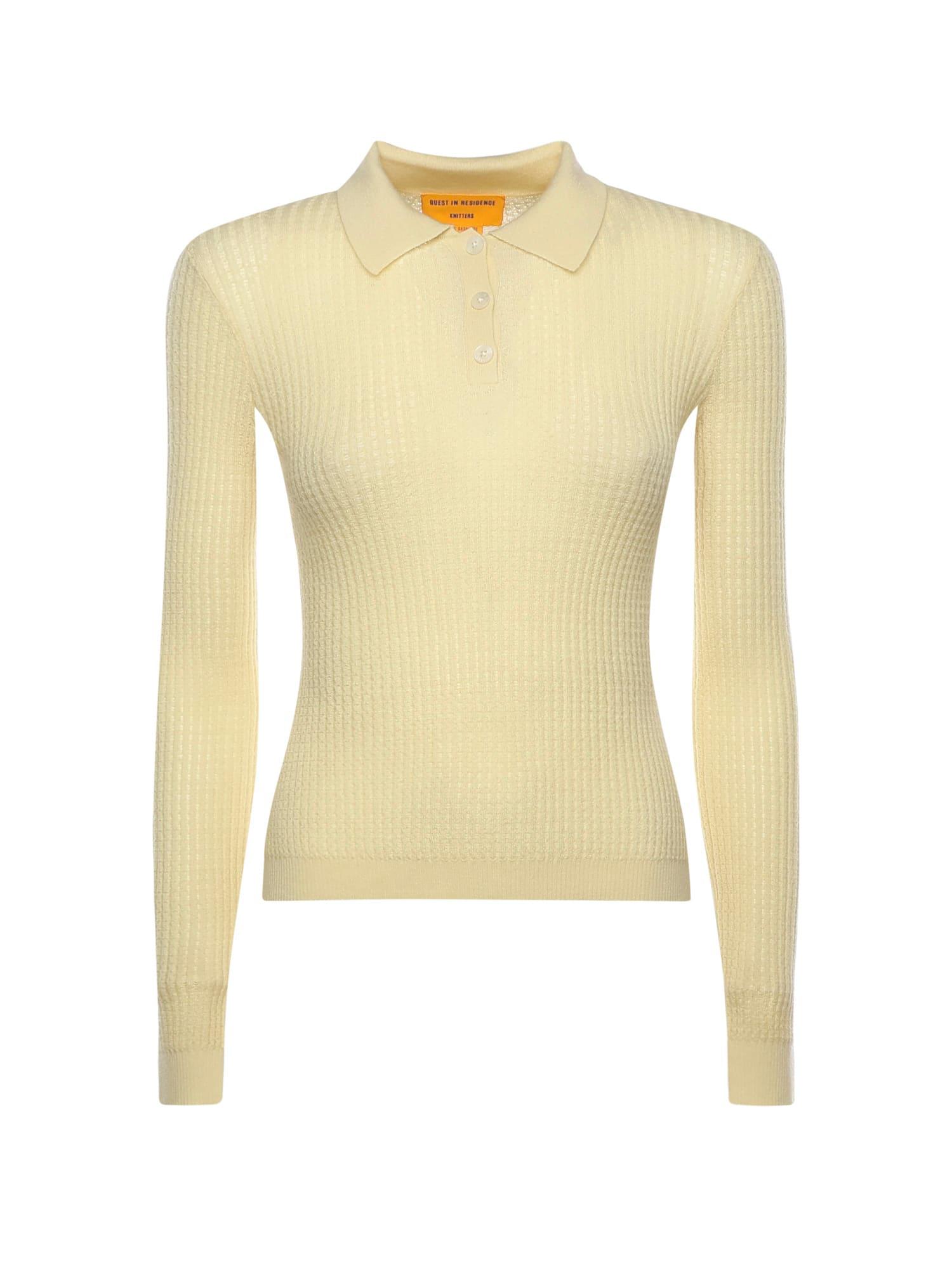 Guest in Residence Shrunken Cashmere Polo