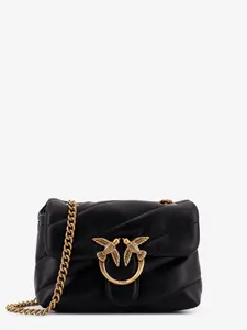 PINKO Baby Love Puff leather crossbody bag