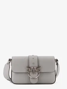 PINKO Mini Love Bag Leather Crossbody Bag