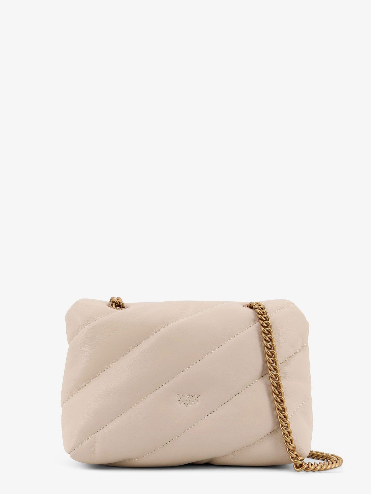 PINKO Love Puff Mini Quilted Leather Crossbody Bag