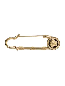 Versace Safety Pin Brooch