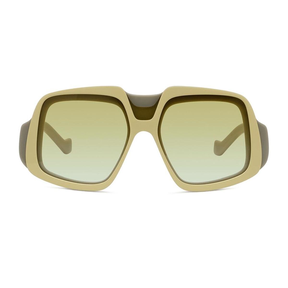 Loewe Anagram Kakhi Transparent Sunglasses