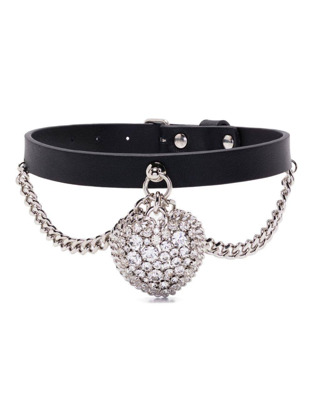 Alessandra Rich Heart Pendant Necklace