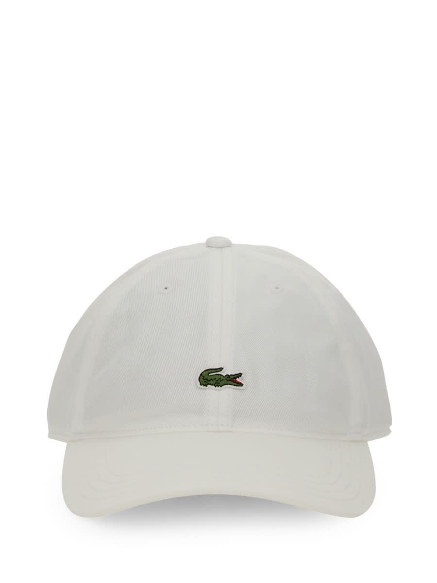 Lacoste Baseball Hat With Logo