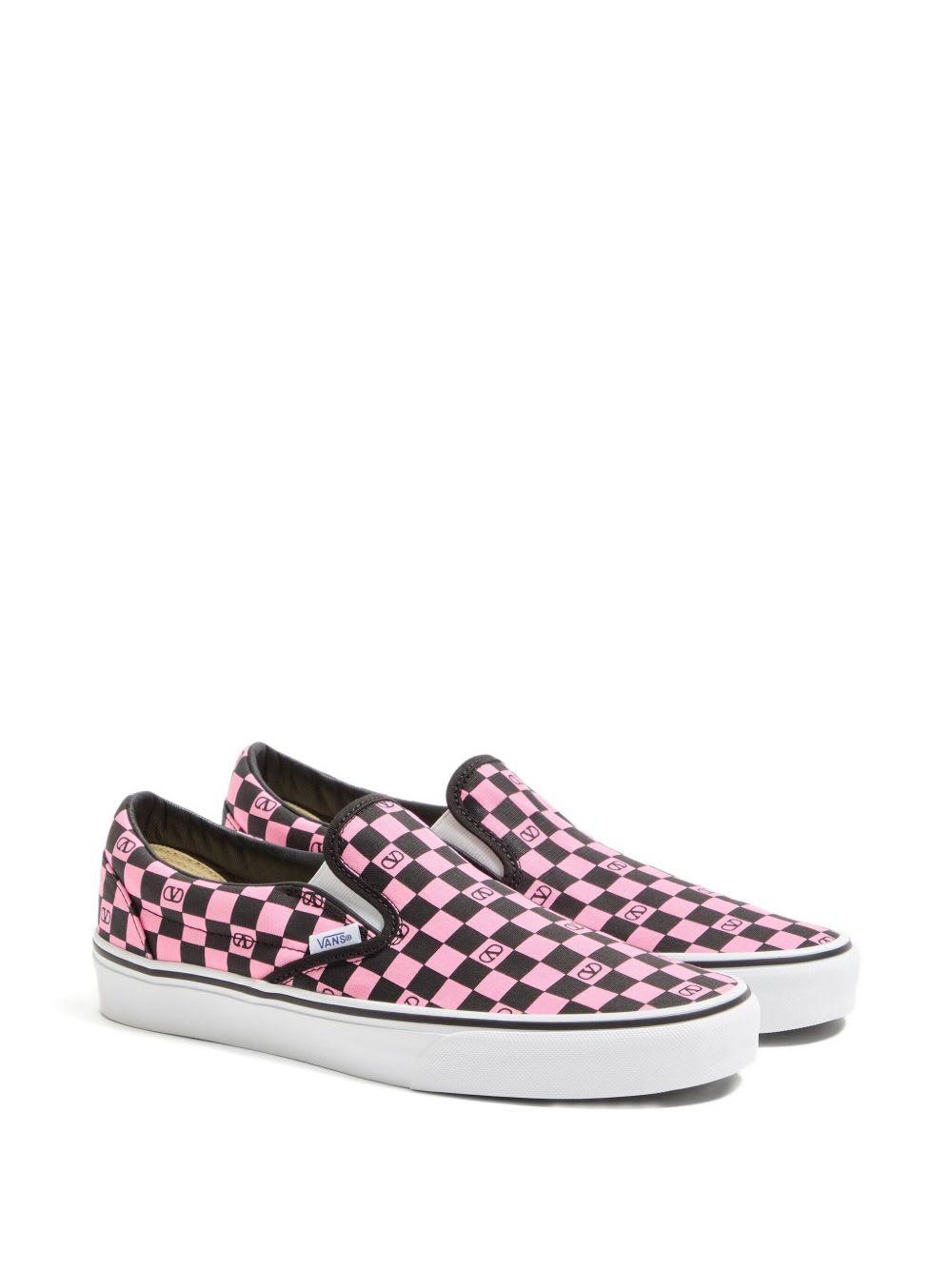 Valentino Garavani And Vans Canvas Slip On
