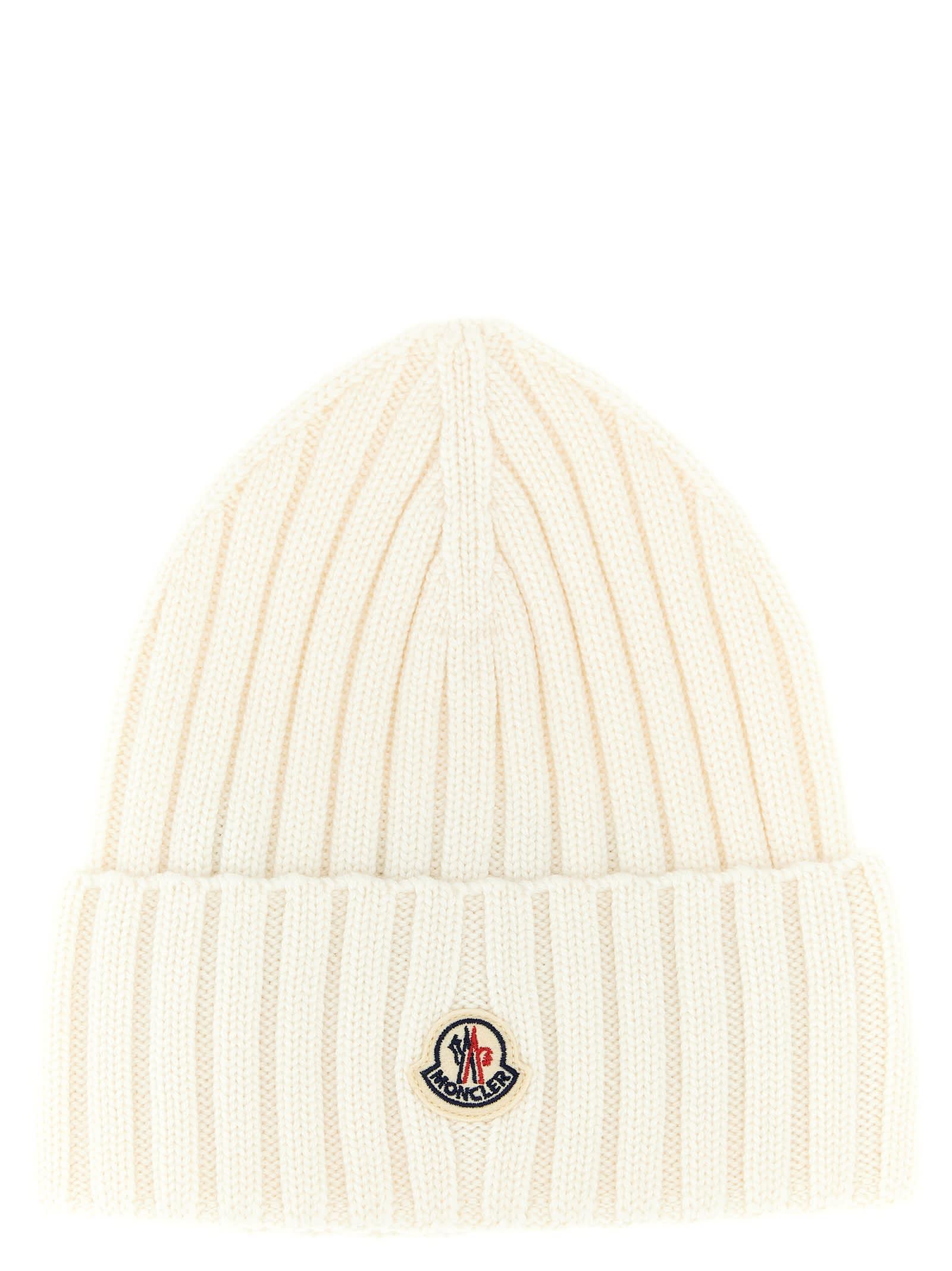 Moncler Logo Patch Beanie