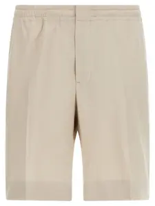 Zegna Linen Bermuda Shorts