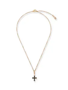 Dolce & Gabbana Metal Necklace With Rhinestone Detail
